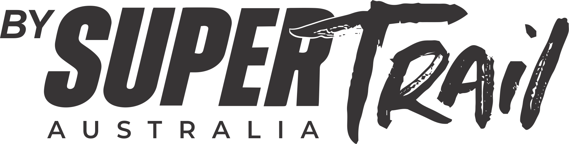 BY SUPERTRAIL Brand 2025_BLACK on transparent bg - Southern Rail Trail - Victoria
